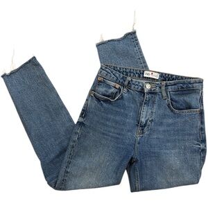 Zara High Waisted Mom Jeans